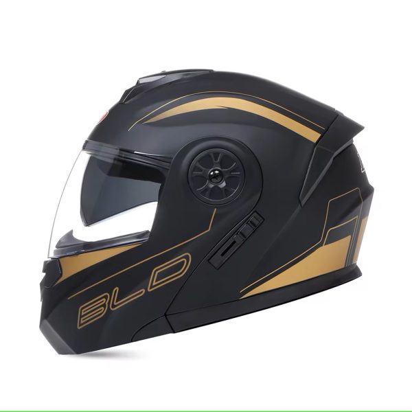 Personalised Motorcycle Full Face Helmet Fashion Dual Lens Helmets Motocross Racing Modular Flip Up Casco Moto