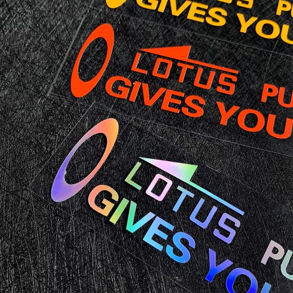 GIVES YOU WINGS Racing Sponsor Helmet Reflective Sticker Motorcycle Front Windshield Side Body Stickers - Image 3