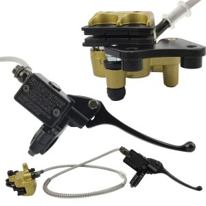 Motorcycle Front Hydraulic Disc Brake Kit for 110cc 125cc 140cc Pit Bike BBR TTR Motocross Scooter Pitbike Front Brake System