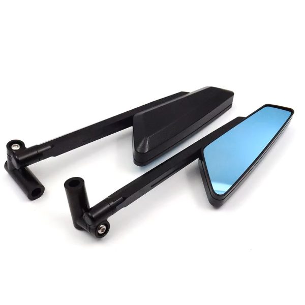 Hypernaked Mirrors for Metric Motorcycles Adjustable Mirror Kits Side Rearview Blue Anti-glare Universal Accessories - Image 6