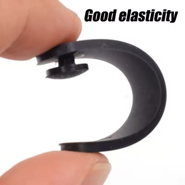 5/10/20Pcs Motorcycle Rubber Frame Securing Cable Wiring Harness Power Cord Tie Clutch Line Brake Ties - Image 5