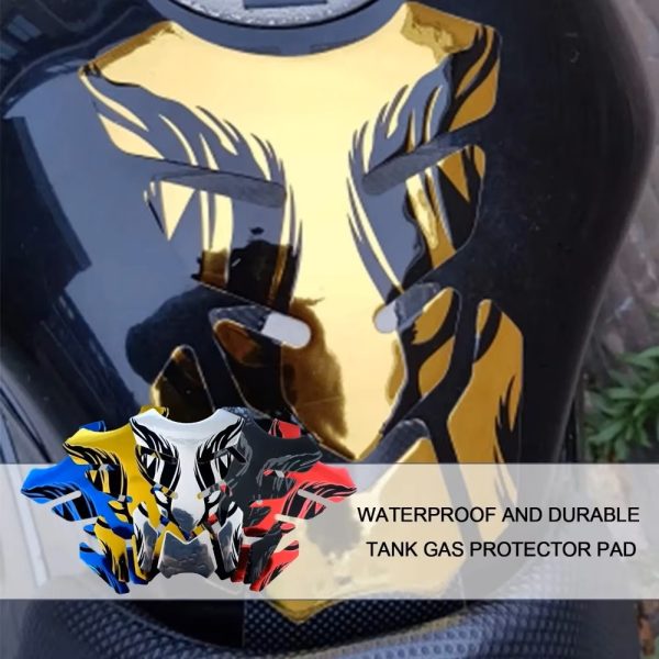 3D Carbon Universal Motorcycle Tank Pad Protector Sticker Decal For Yamaha Honda Kawasaki Ktm Bmw Ducati Suzuki - Image 5