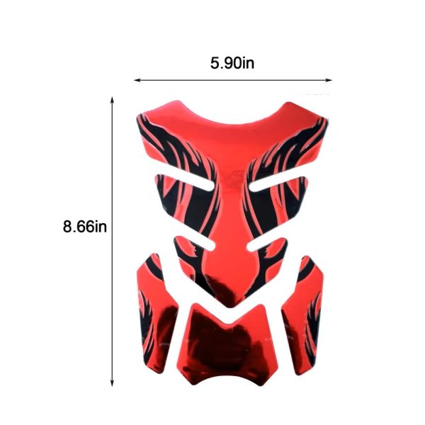 3D Carbon Universal Motorcycle Tank Pad Protector Sticker Decal For Yamaha Honda Kawasaki Ktm Bmw Ducati Suzuki - Image 6