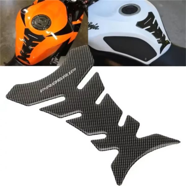 3D Carbon Universal Motorcycle Tank Pad Protector Sticker Decal For Yamaha Honda Kawasaki Ktm Bmw Ducati Suzuki - Image 4